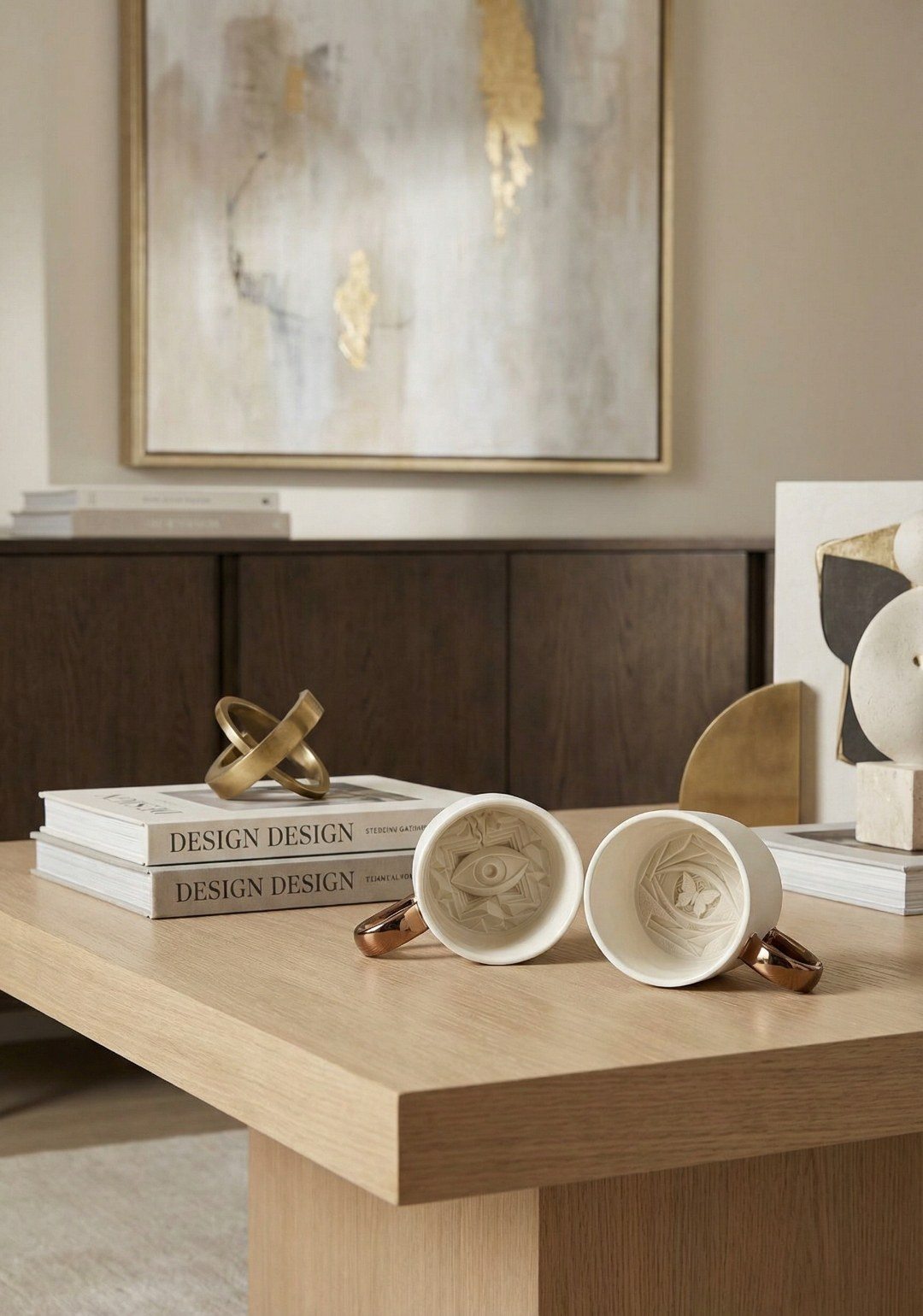 Bloomingware Look Inside Collection gift boxes and packaging — artist series ceramic mugs
