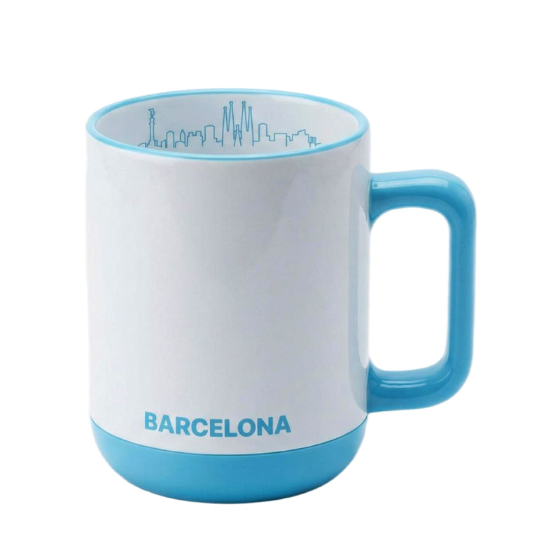 Bloomingware BM-17 Barcelona ceramic city skyline mug 16oz